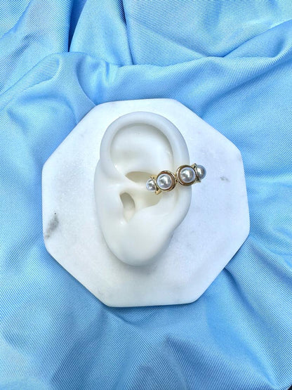 EARCUFF PEARL MAXI