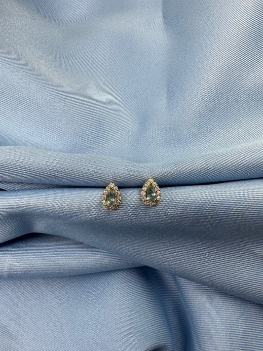 BLUE TEARS EARRING